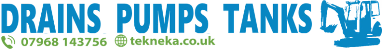 Drains, pumps, tanks - call TEKNEKA on 07968 143756